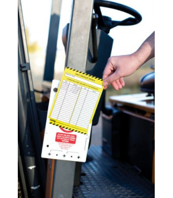 Scafftag Forkliftag - For Pre-Use Forklift Operator Inspections (Pack of 10)