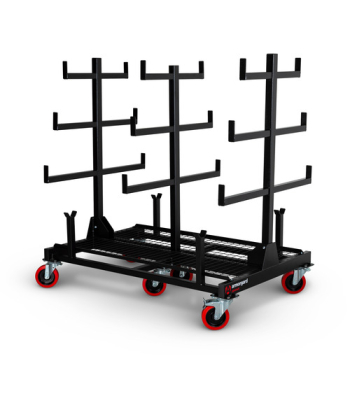 Armorgard Mobile Pipe Rack, Certified 2 Tonne Capacity 1560x1010x1570 - Code PR2