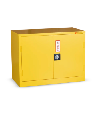Armorgard Safestor, Hazardous Floor Cupboard 900x480x700 c/w 1 Shelf - Code HFC1