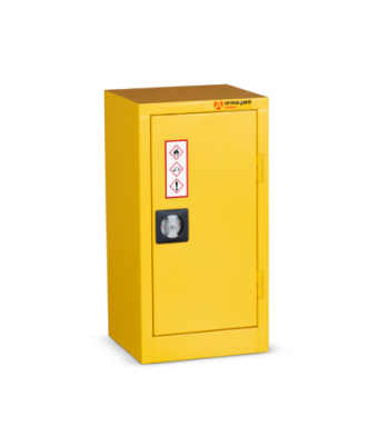 Armorgard Safestor, Hazardous Floor Cupboard 350x315x700 c/w 1 Shelf - Code HFC2