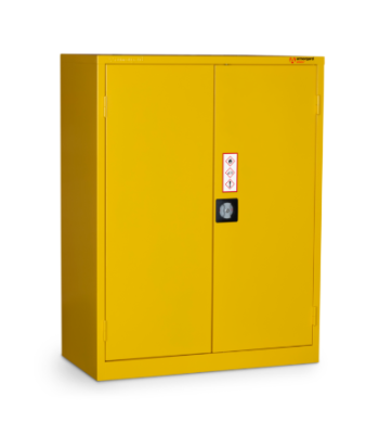 Armorgard Safestor, Hazardous Floor Cupboard 900x480x1200 c/w 2 Shelves - Code HFC5