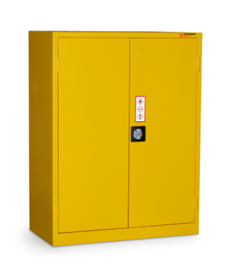 Armorgard Safestor, Hazardous Floor Cupboard 1200x480x1800 c/w 3 Shelves - Code HFC6