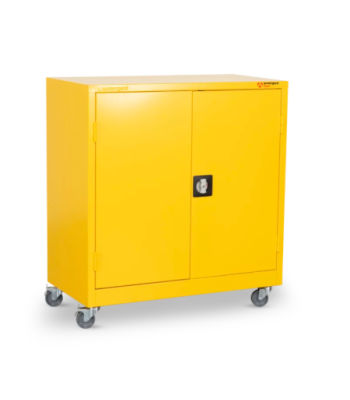 Armorgard Safestor Hazardous Mobile Cupboard inc Castors 900x480x1010 - Code HMC2