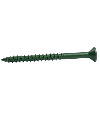 4.2mm x 63mm Decking Screw Flat Head Course Evoshield 500hr Coating (per 200)