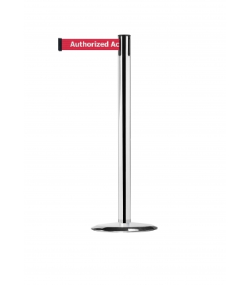 Tensator Metal Tensabarrier Advance Post Barrier with Universal Base 2.3m - Code 889U