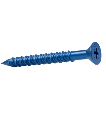 4.8 x 32mm Masonry Screws with Countersunk Head - Box of 100