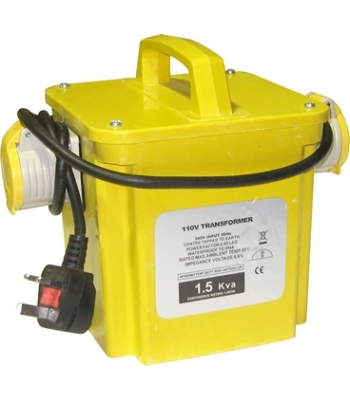 LUMER 1.5kVA Intermittent Rated Transformer (Input 240 Volt/Output 110 Volt) - Code LM07315
