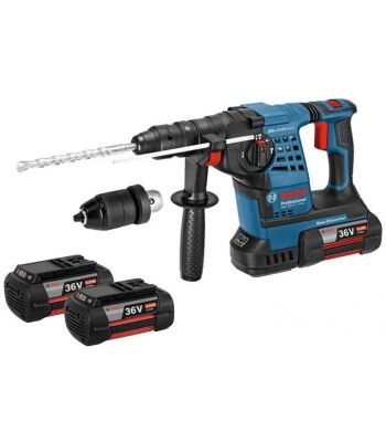 Bosch GBH36VF-LI- PLUS 36V Li-ion SDS Plus Rotary Hammer Drill (2 x 4Ah Batteries)