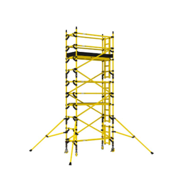 BoSS Zone 1 Single Width Fibreglass (GRP) Tower - 1.8m Length - 5.2m Working Height - 303585