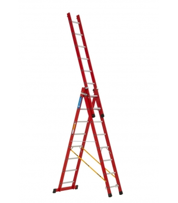 Zarges Fibreglass 3-Part SkymasterTM 3 x 8 - Code: GRP41521