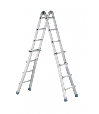 Zarges Variomax V Industrial 4-Part Telescopic Ladder, Z600 4 x 3 - Code: 41934
