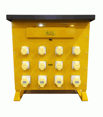 LUMER 20KVA Continuously Rated Three Phase Site Transformer (Input 415v/Output 110v) - Code LM07372