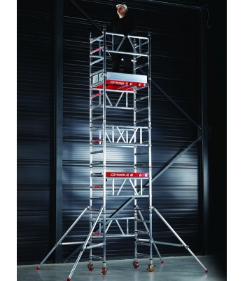 PopUp MiTOWER One Man Scaffold Tower: Working Heights 4m, 5m or 6m