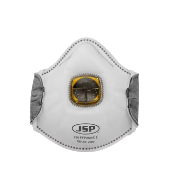 JSP Spirotek - 725 Typhoon™ Valved Moulded Mask FFP2V Qty 10
