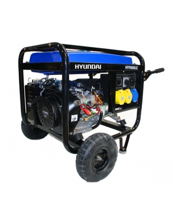 Hyundai HY9000LEk 6.6kW Electric Start Petrol Generator