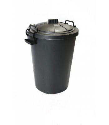 Plastic Dustbin with Lid (Domed lid)
