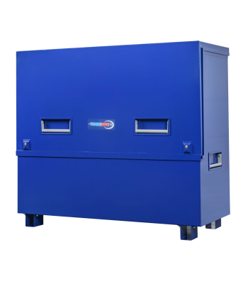 TradeSafe TS 5 x 4 x 2 Tool Vault with Hydraulic Arms - Blue