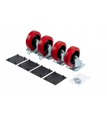 Armorgard Spare 6 inch  Super Heavy Duty Castor Kit to suit the LA750 and the LA750-PRO Board Trolleys