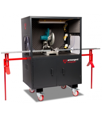 Armorgard CuttingStation, Chopsaw Work Bench 1360x800x1820 - Code SS3 (New Improved Model CE Marked)