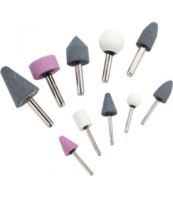 Clarke CAT144 10 Piece Grinding Stone Kit