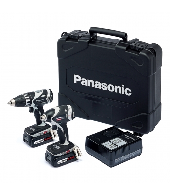 Panasonic EYC210LS2F31 14.4V Li-ion Combo Kit (2 x 4.2Ah Batteries)