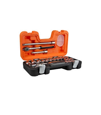 Bahco S240 24 Piece Socket Set 1/2 inch  Square Drive