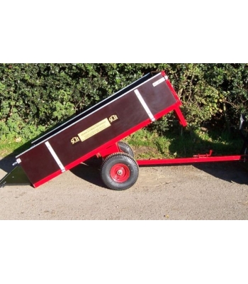 SCH 2 Wheel Timber Tipping Trailer