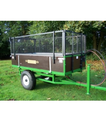 SCH Hydraulic Tipping Trailer - Double Acting Ram