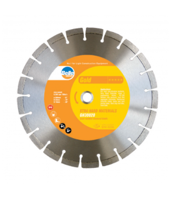 Belle Gold Hard (GH) Diamond Cutting Disc 450mm to suit Belle MS500 (Code GH45025)