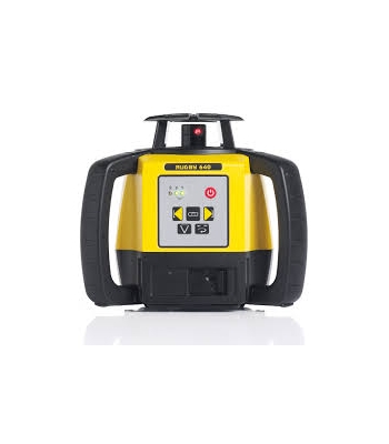 Leica Rugby 640 Rechargeable Laser Level C/W RE120 Aluminium tripod and 5M staff