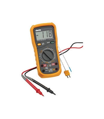 Clarke CDM45C 11 Function Digital Multimeter With Temperature Probe