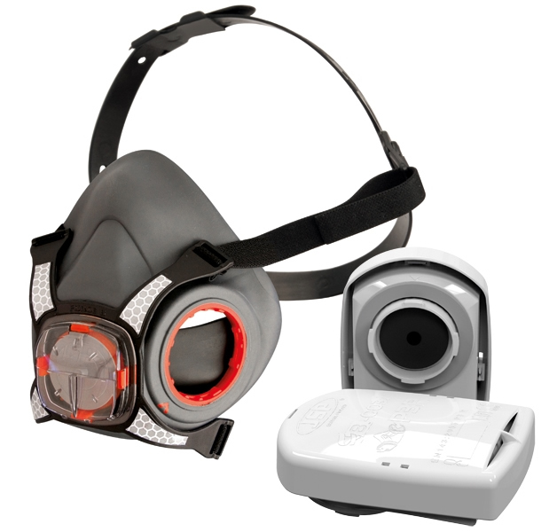 JSP Force 8 Half Mask with P 3 RD PressToCheck Filters