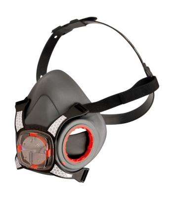 JSP Force® 8 Half Mask with Typhoon™ Valve without Twin Cartridges  - bhg003-2l5-000 (Per 10, packed per 10)