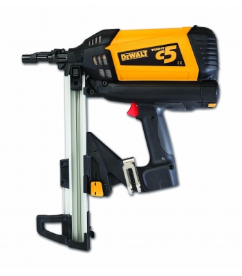 Dewalt C5 Track-IT Compact Gas Nailer Kit inc 2 Batteries - Short Track (Code DDF5120550-gb)