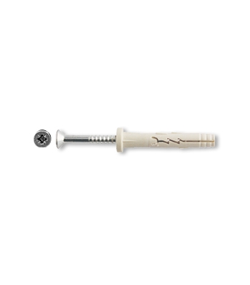 DeWalt DFM3210250 5x25 Pro Nylon Hammer Screws NHS-F-PRO Collared Hammer Screw Nylon