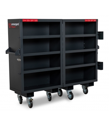 Armorgard Fittingstor Mobile Fittings Cabinet, Bi-fold design 915x990x1570  - FC5