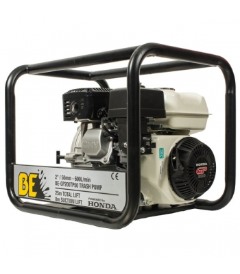BE Pressure GP200TP50 Honda GP200 Engine 2 inch  (50mm) Trash Water Pump