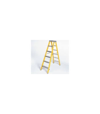 Titan F58506 Glassfibre Swingback Steps, Double Sided, 6 Tread