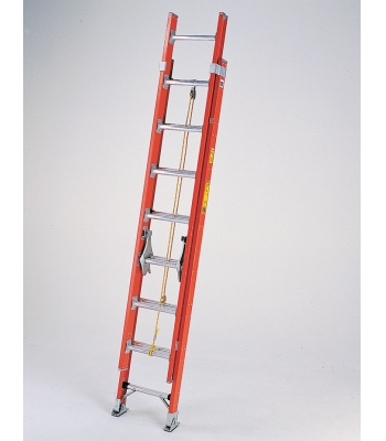 Titan F58036 Trade Rope Operated Fibreglass Ladder - 18 rungs