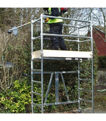 Titan TMF1.7M Mini Tower Aluminium - 0.2m to 1.7m Platform Heights - TLMBP