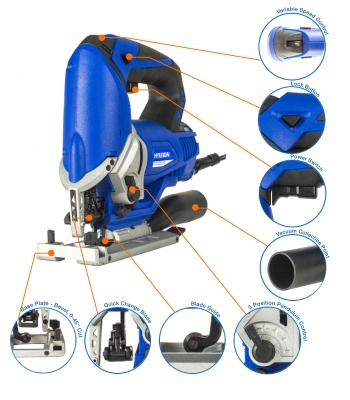 Hyundai HY2161 710w Corded Electric 230V Jigsaw
