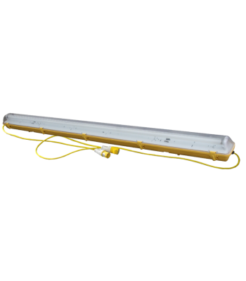 Tradesafe 5ft Flourescent Link Light 110v (Includes Bulb)