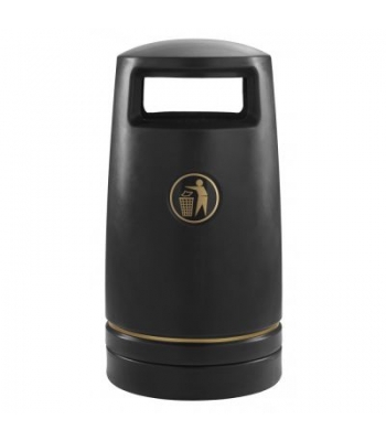 Oaklands Trojan Litter Bin - 100 Litre Capacity