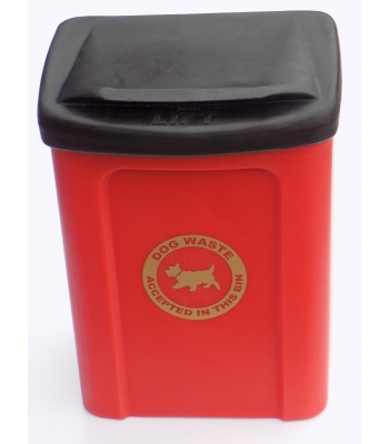 Oaklands Apollo Dog Waste Bin - 25 Litre Capacity
