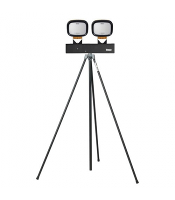 Defender LED 3000 Twin Head Floodlight With Swing Leg Tripod 110v - Code E705662