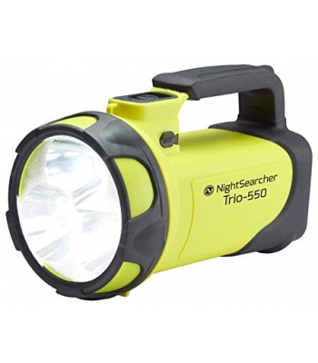 NightSearcher Trio 550 Rechargeable LED Handlamp (Lithium-ion)