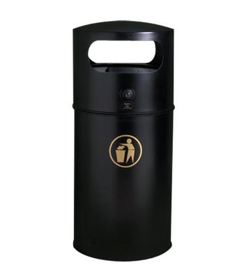 Melba Phoenix Steel Bin c/w Lockable Lid & Metal Liner