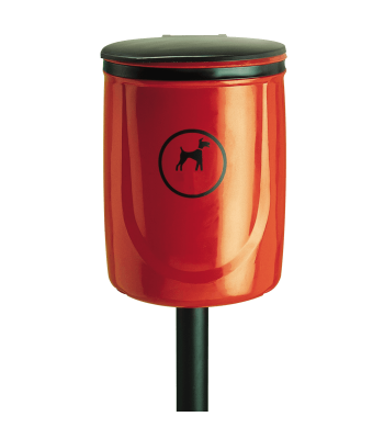 Melba Doggy Bin c/w Lid & Metal Liner