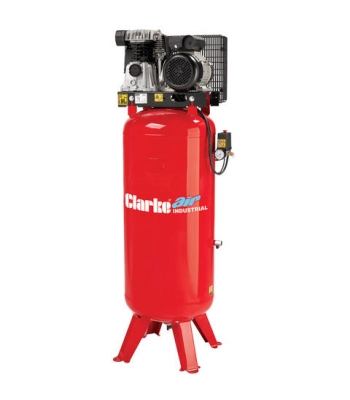 Clarke VE11C150 9cfm Industrial Vertical Electric Air Compressor 1ph (150ltr)