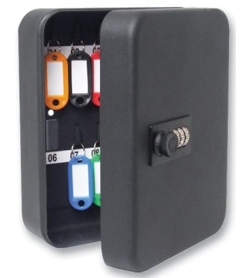 Sterling 20 Hook Combination Key Cabinet - Code KC20C